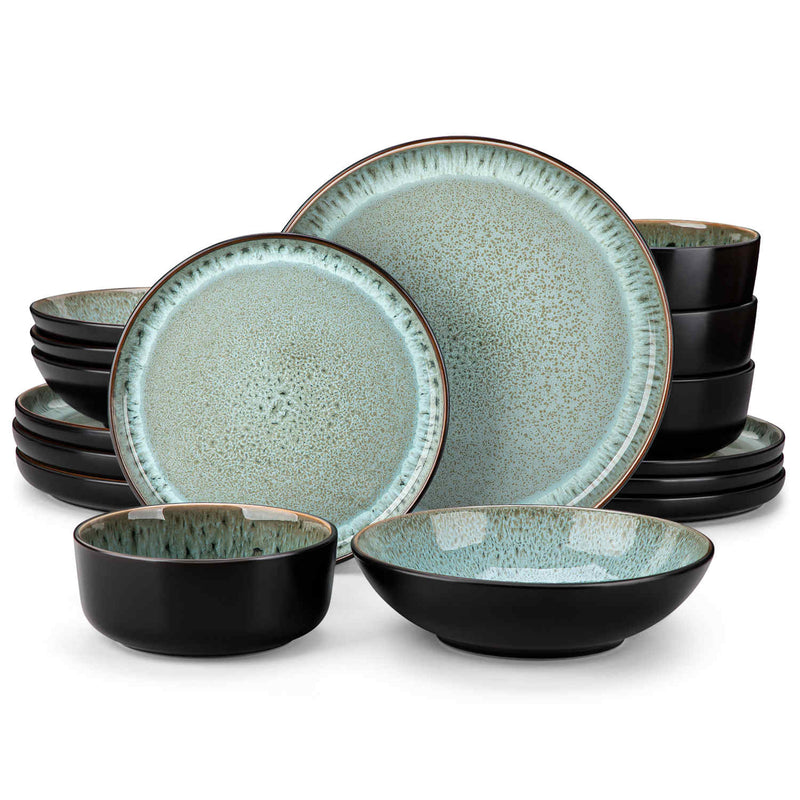 Playa 16 Piece Glossy Dinnerware Set - Image 8