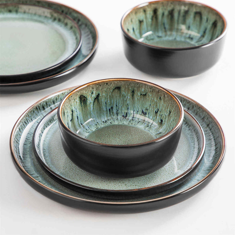 Playa 18 Piece Glossy Dinnerware Set - Image 11