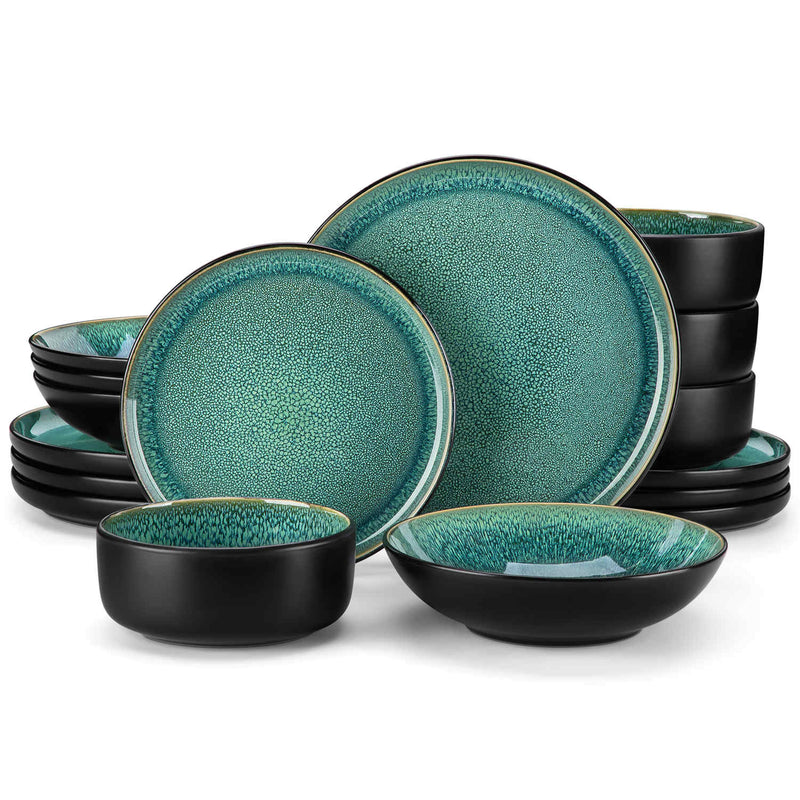 Playa 16 Piece Glossy Dinnerware Set - Image 42