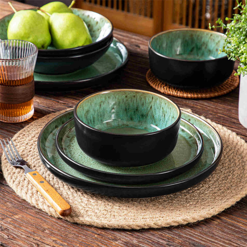 Playa 16 Piece Glossy Dinnerware Set - Image 6