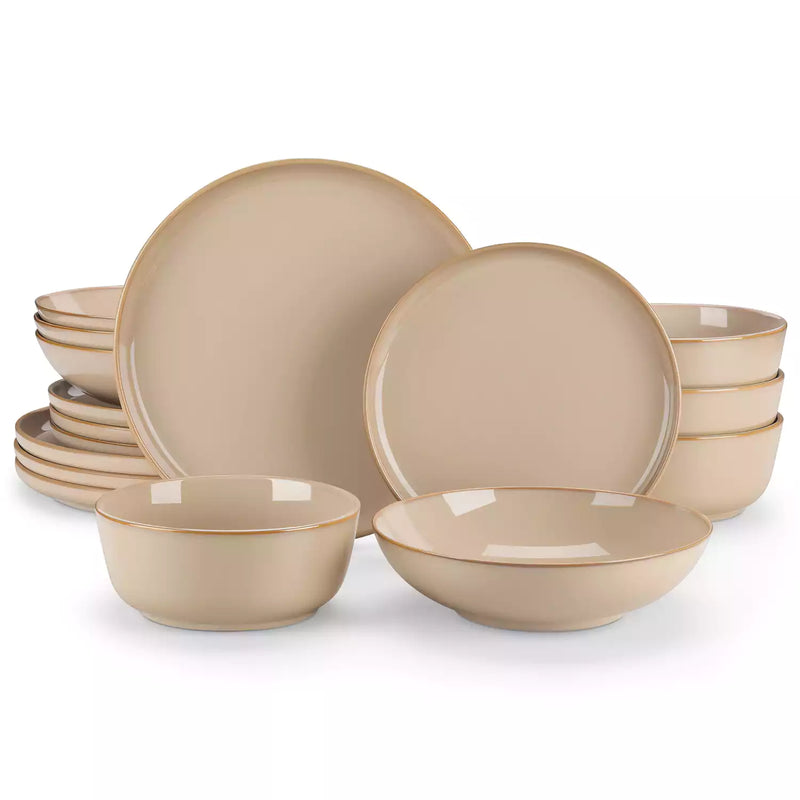 Playa 16 Piece Glossy Dinnerware Set - Image 53