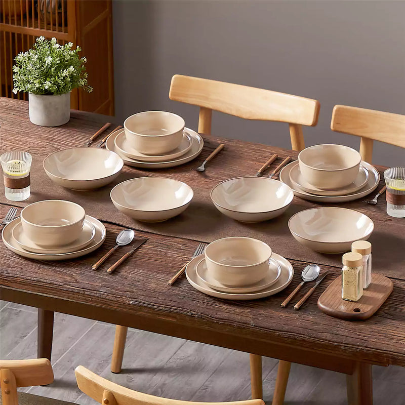 Playa 16 Piece Glossy Dinnerware Set - Image 59