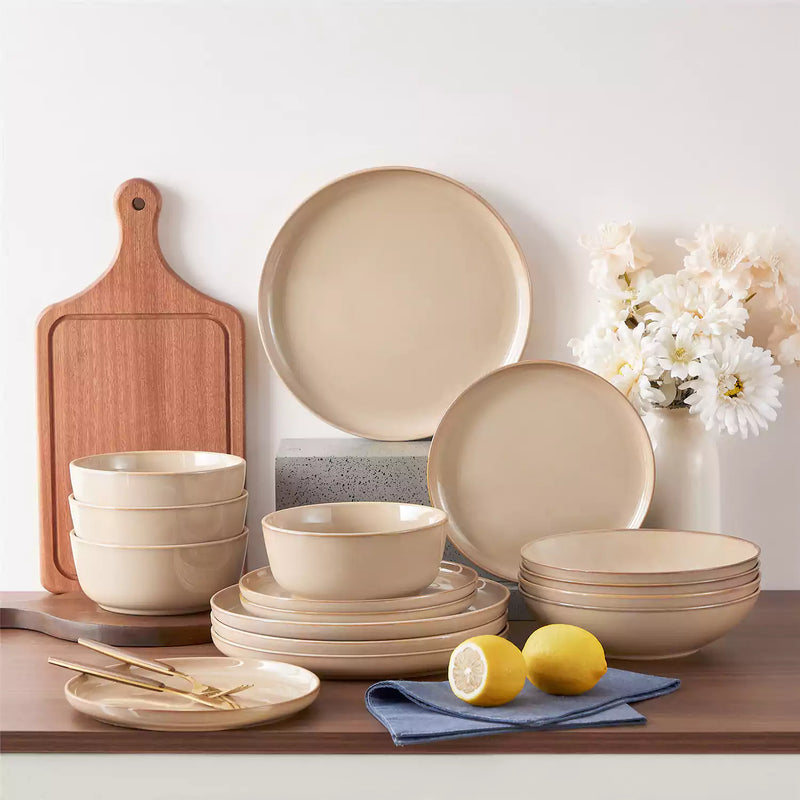 Playa 16 Piece Glossy Dinnerware Set - Image 60