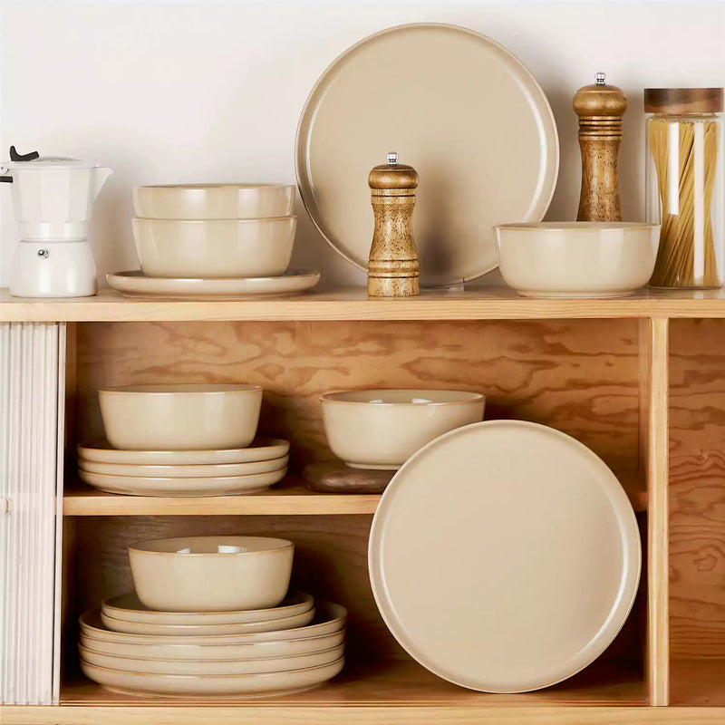 Playa 18 Piece Glossy Dinnerware Set - Image 42