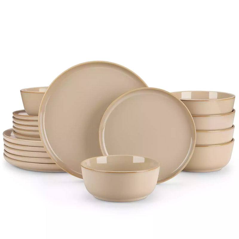 Playa 18 Piece Glossy Dinnerware Set - Image 35