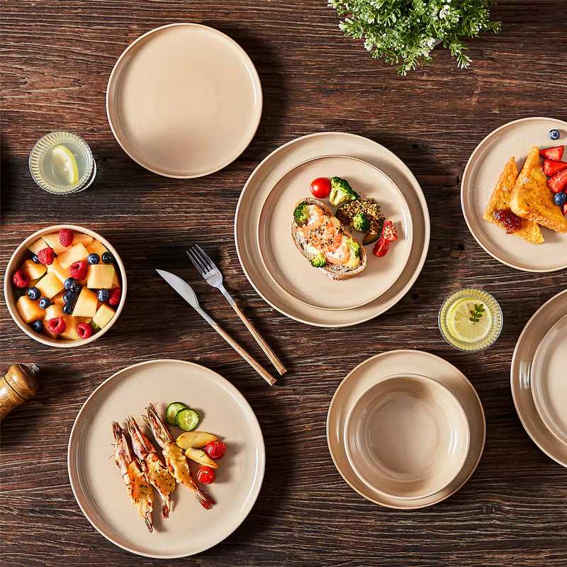 Playa 24 Piece Glossy Dinnerware Set - Image 32