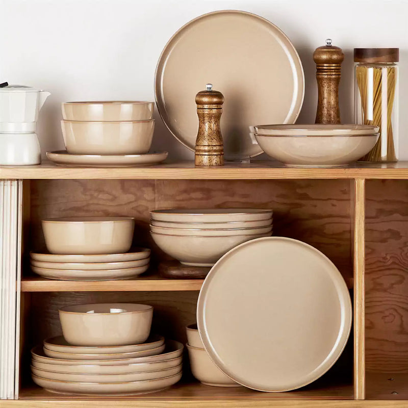 Playa 24 Piece Glossy Dinnerware Set - Image 37