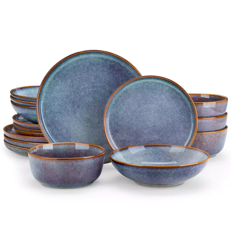 Playa 16 Piece Glossy Dinnerware Set - Image 62