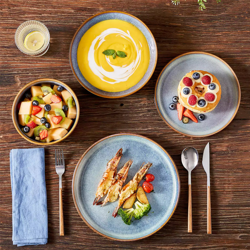Playa 16 Piece Glossy Dinnerware Set - Image 64