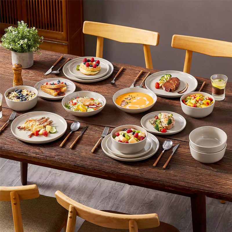 Playa 16 Piece Glossy Dinnerware Set - Image 48