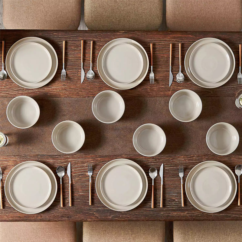 Playa 18 Piece Glossy Dinnerware Set - Image 52