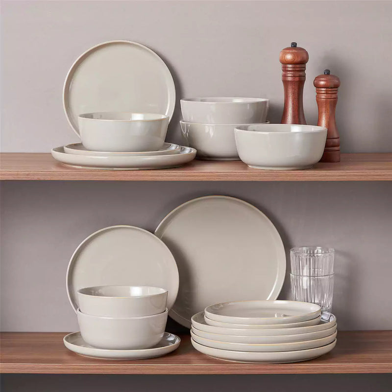 Playa 18 Piece Glossy Dinnerware Set - Image 54