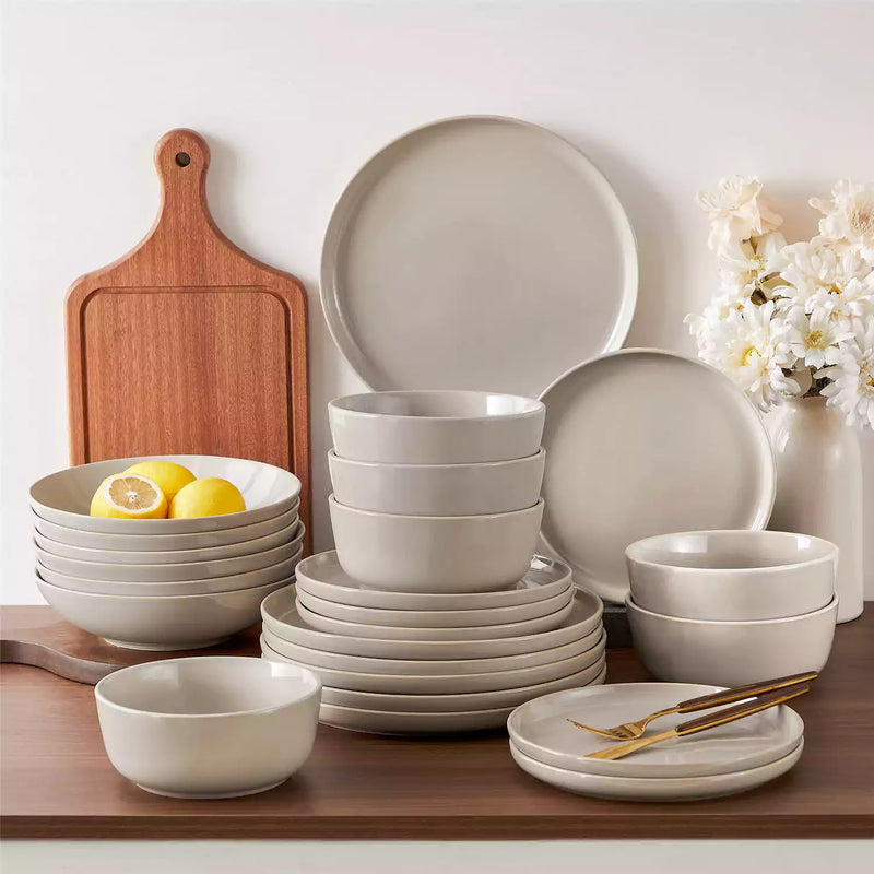 Playa 24 Piece Glossy Dinnerware Set - Image 44