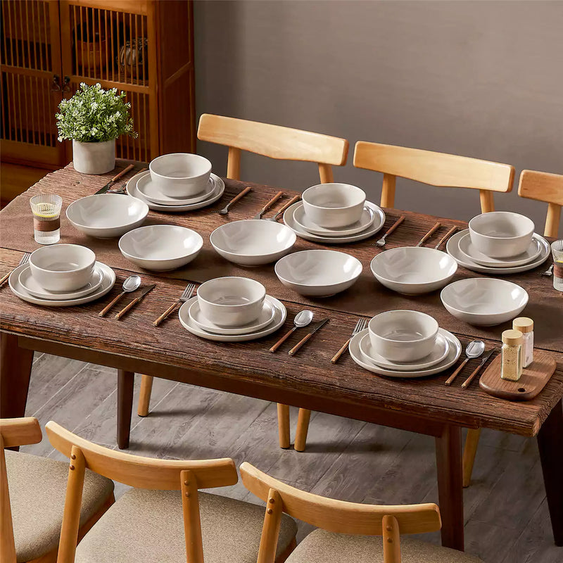 Playa 24 Piece Glossy Dinnerware Set - Image 41