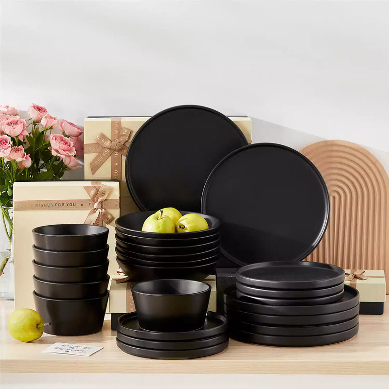 Playa 24 Piece Matte Dinnerware Set - Image 19