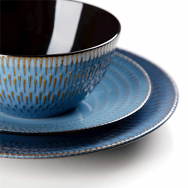 Pluvo 16 Piece Dinnerware Set with Mugs - Image 6