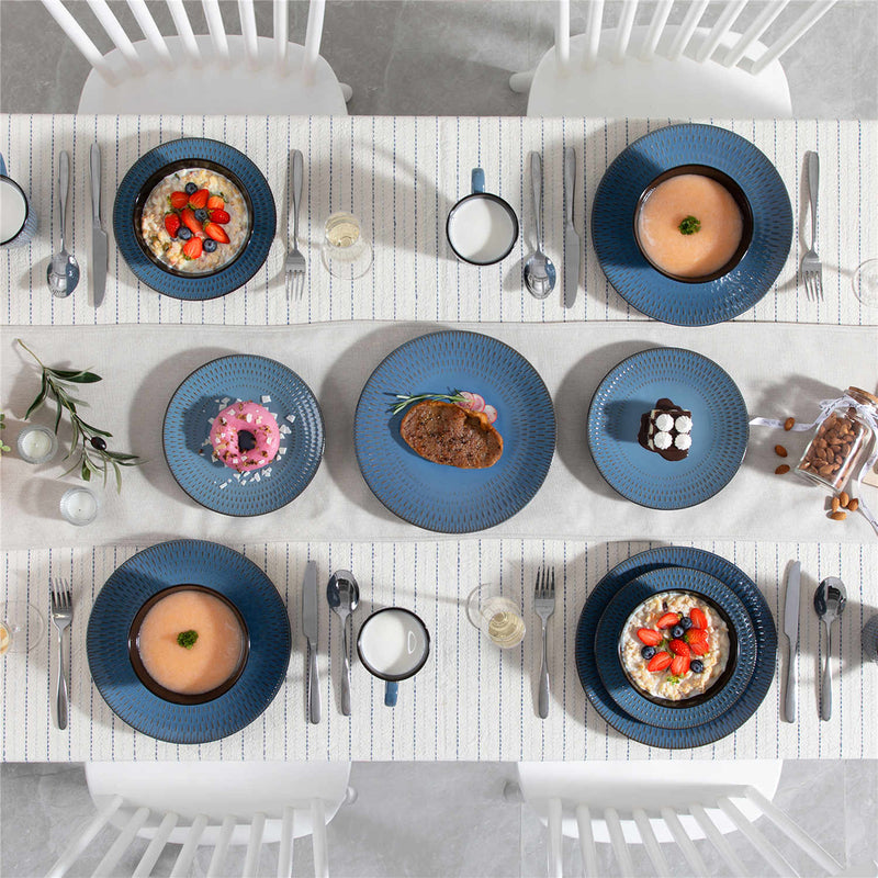 Pluvo 16 Piece Dinnerware Set with Mugs - Image 3