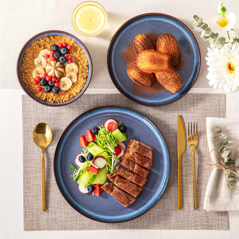 Sata Lipped-Edge 12 Piece Dinnerware Set - Image 13