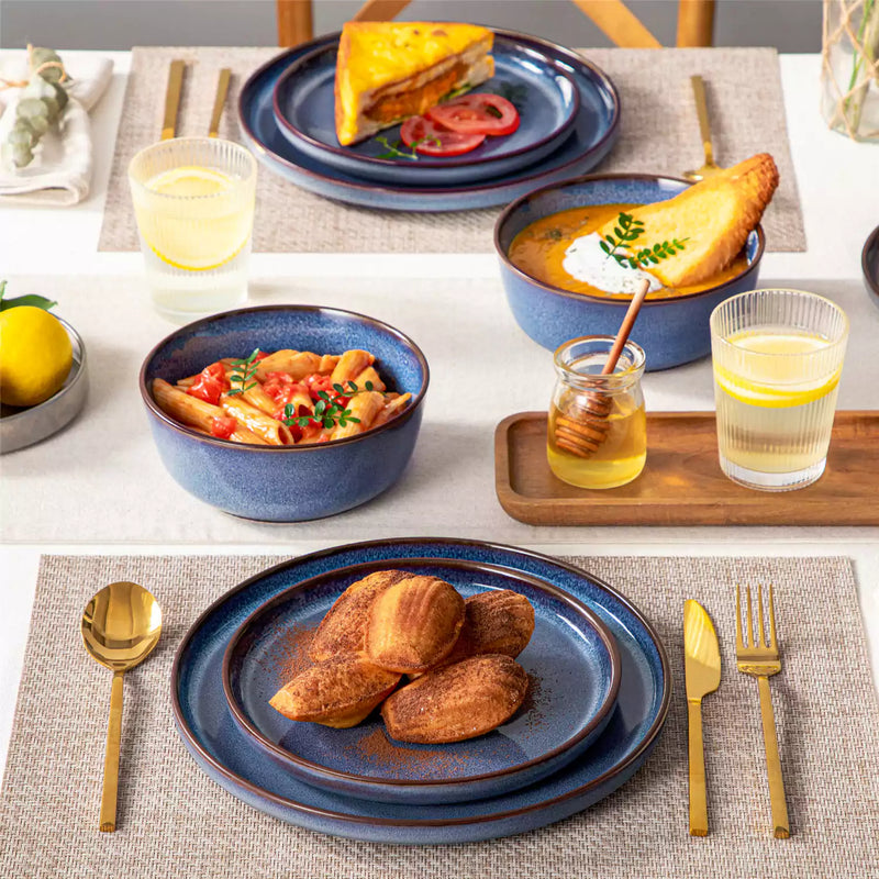Sata Lipped-Edge 12 Piece Dinnerware Set - Image 14