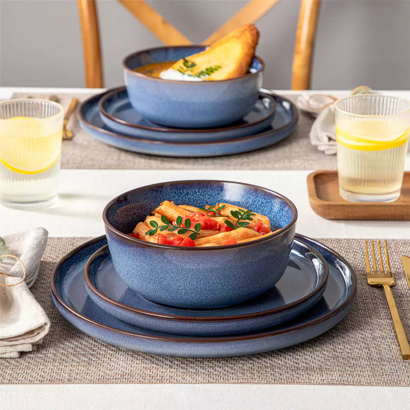 Sata Lipped-Edge 12 Piece Dinnerware Set - Image 15