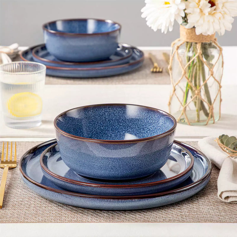 Sata Lipped-Edge 12 Piece Dinnerware Set - Image 18