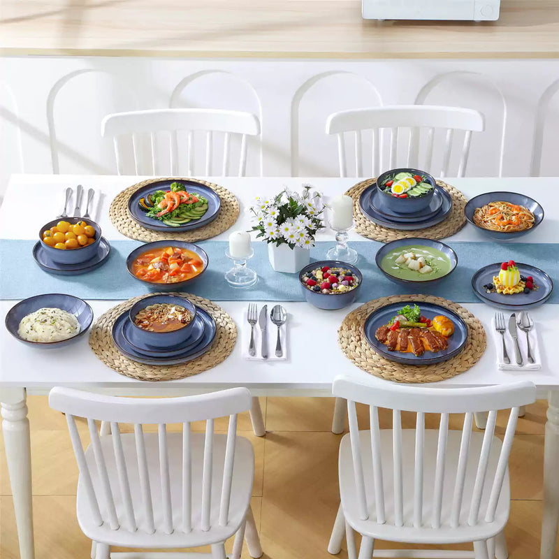 Sata Lipped-Edge 16 Piece Dinnerware Set - Image 16