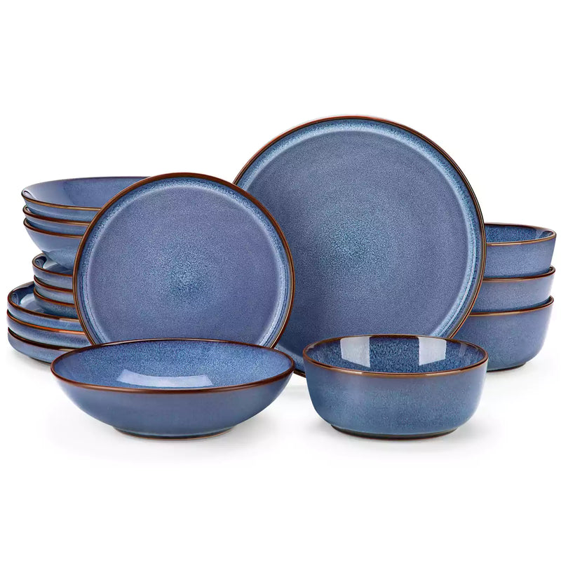 Sata Lipped-Edge 16 Piece Dinnerware Set - Image 11