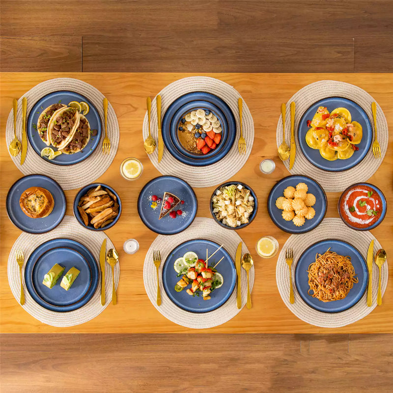 Sata Lipped-Edge 18 Piece Dinnerware Set - Image 27