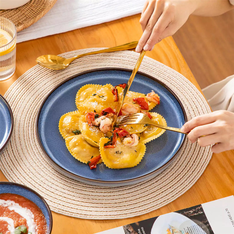 Sata Lipped-Edge 18 Piece Dinnerware Set - Image 25