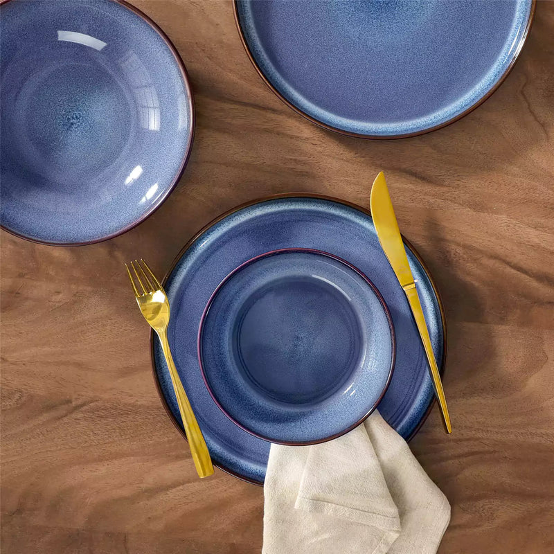 Sata Lipped-Edge 24 Piece Dinnerware Set - Image 17