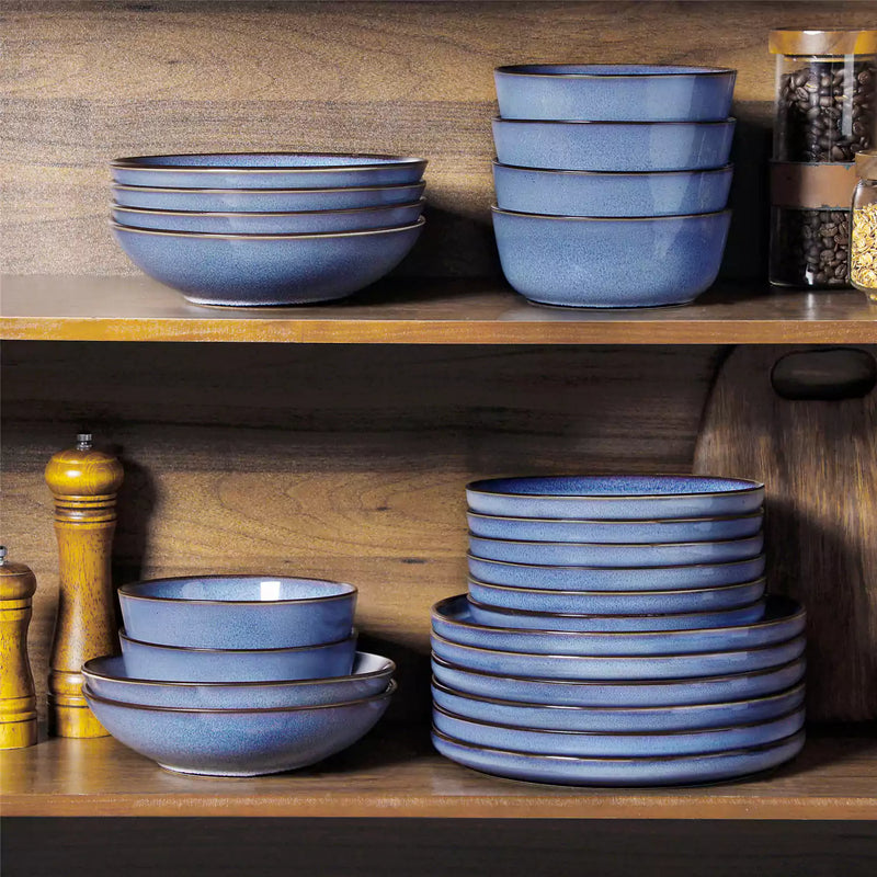 Sata Lipped-Edge 24 Piece Dinnerware Set - Image 20