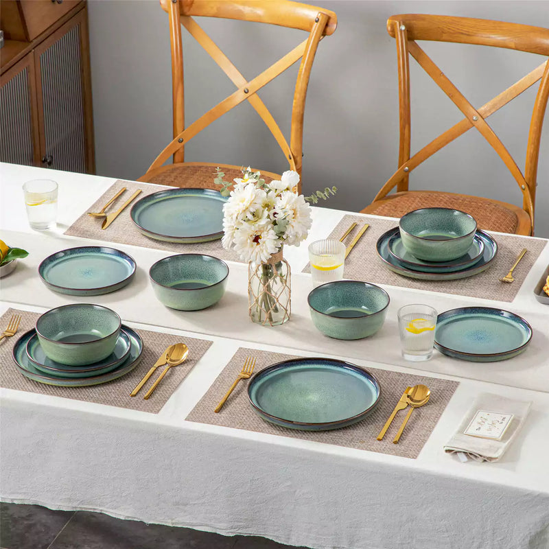 Sata Lipped-Edge 12 Piece Dinnerware Set - Image 29