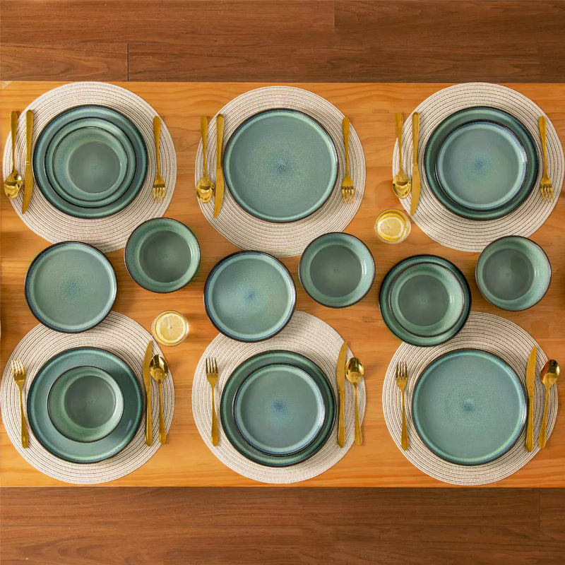 Sata Lipped-Edge 18 Piece Dinnerware Set - Image 17