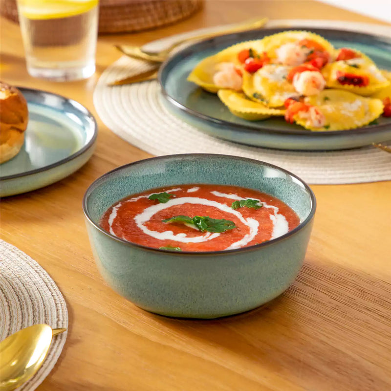 Sata Lipped-Edge 18 Piece Dinnerware Set - Image 15