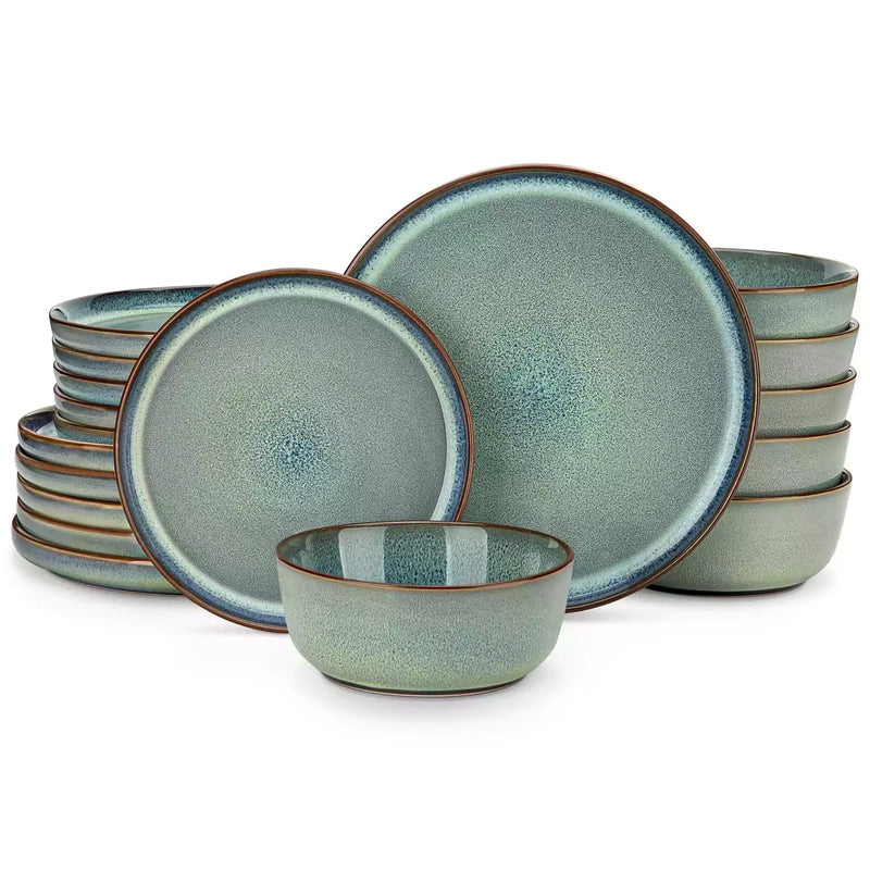 Sata Lipped-Edge 18 Piece Dinnerware Set - Image 11