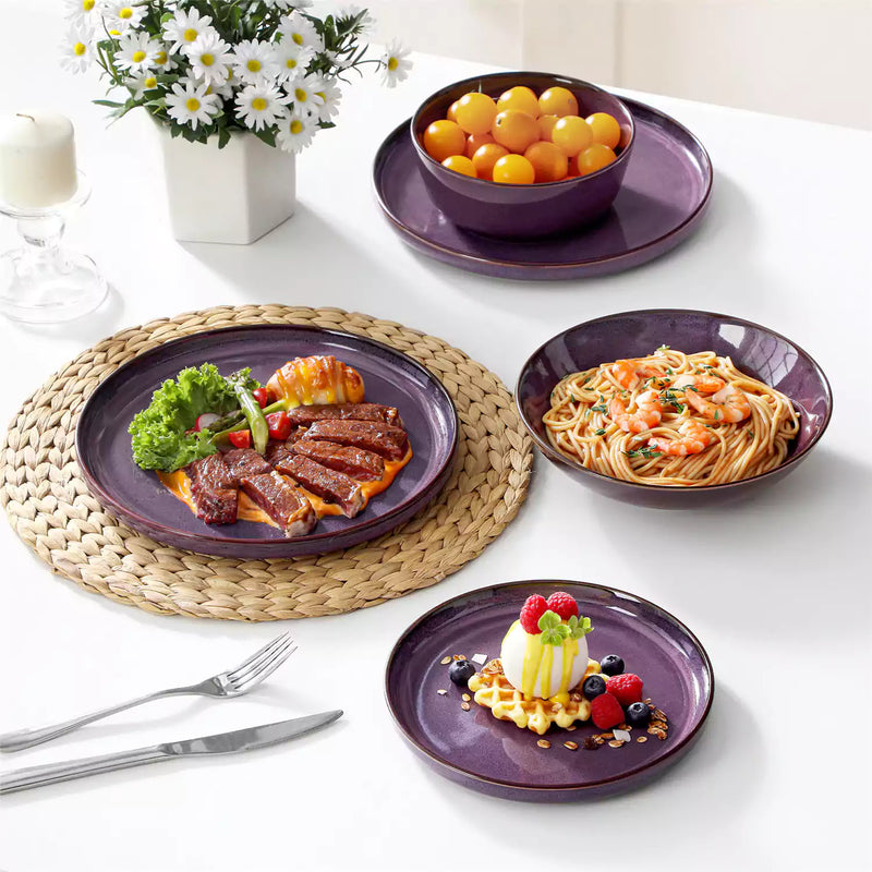 Sata Lipped-Edge 16 Piece Dinnerware Set - Image 3
