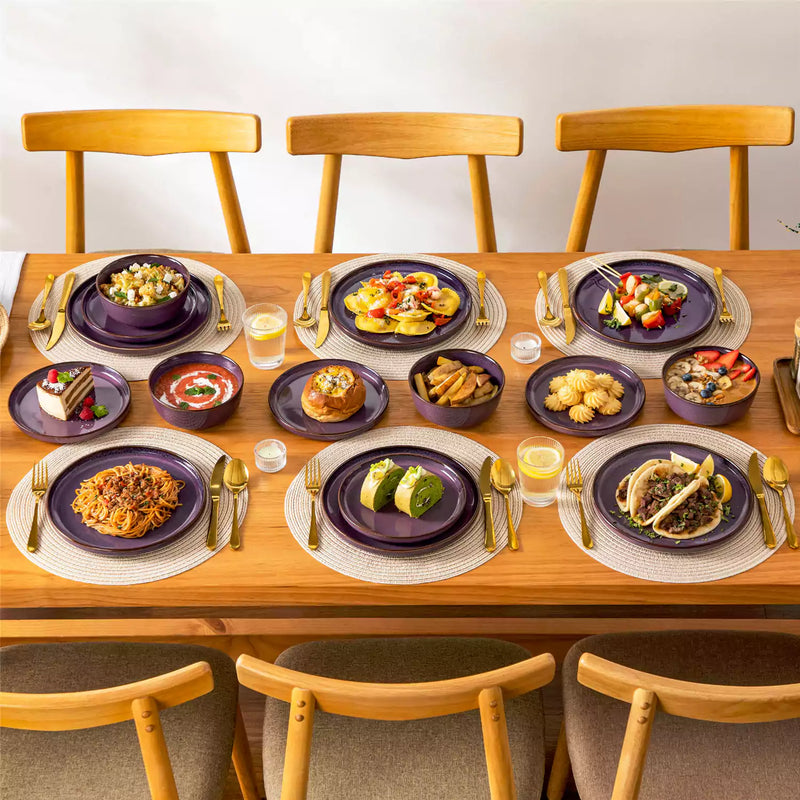 Sata Lipped-Edge 18 Piece Dinnerware Set - Image 7