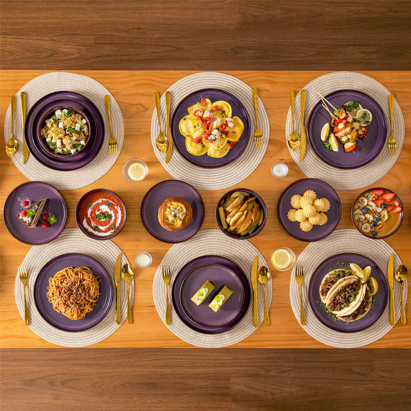 Sata Lipped-Edge 18 Piece Dinnerware Set - Image 6