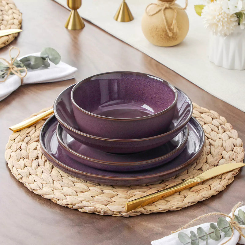 Sata Lipped-Edge 24 Piece Dinnerware Set - Image 6