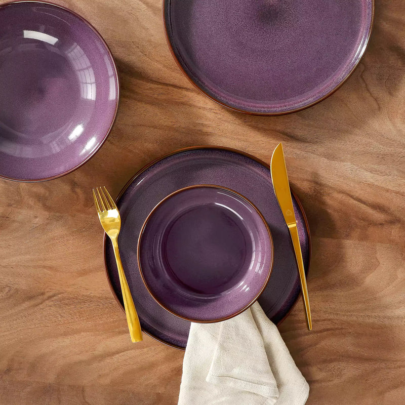 Sata Lipped-Edge 24 Piece Dinnerware Set - Image 7