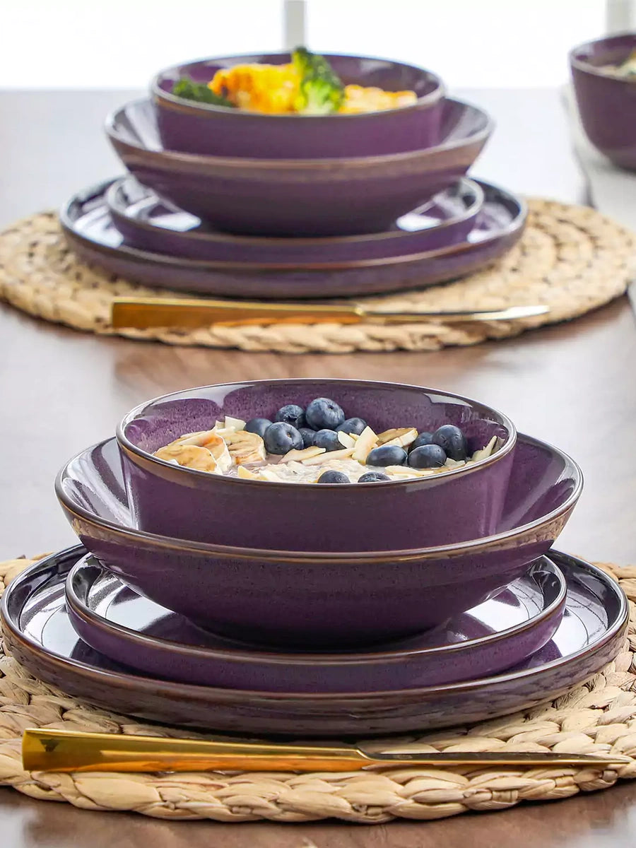 Casets Sata farmhouse stoneware dinnerware