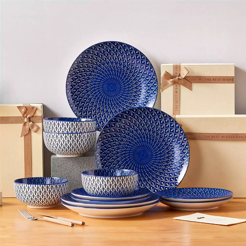 Selene 12 Piece Dinnerware Set - Image 30