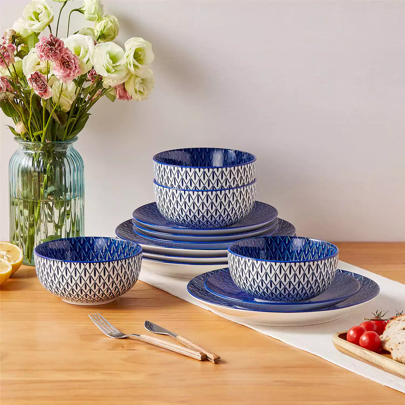 Selene 12 Piece Dinnerware Set - Image 28