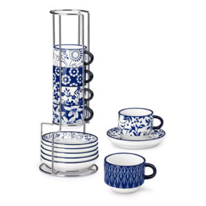 Selene Coffee Cup and Saucer Set of 6