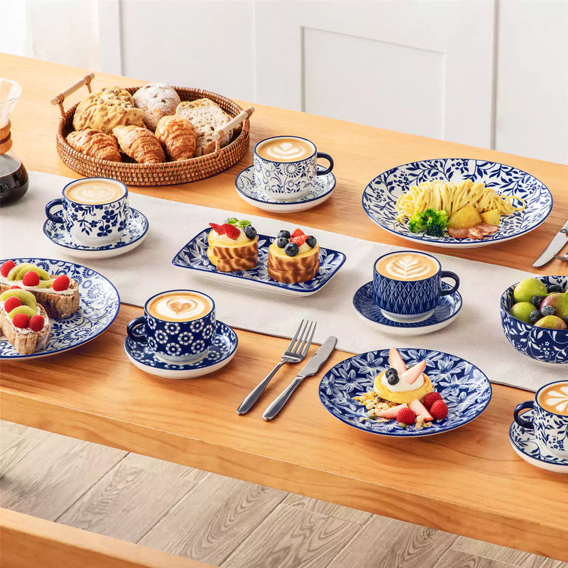 Selene Coffee Cup and Saucer Set of 6 - Image 14