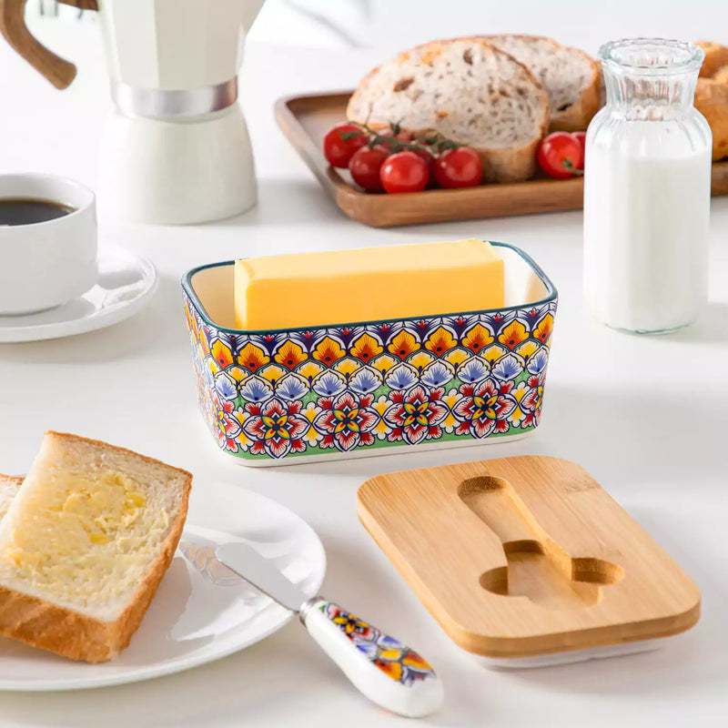 Simi Butter Dish with Lid - Image 2