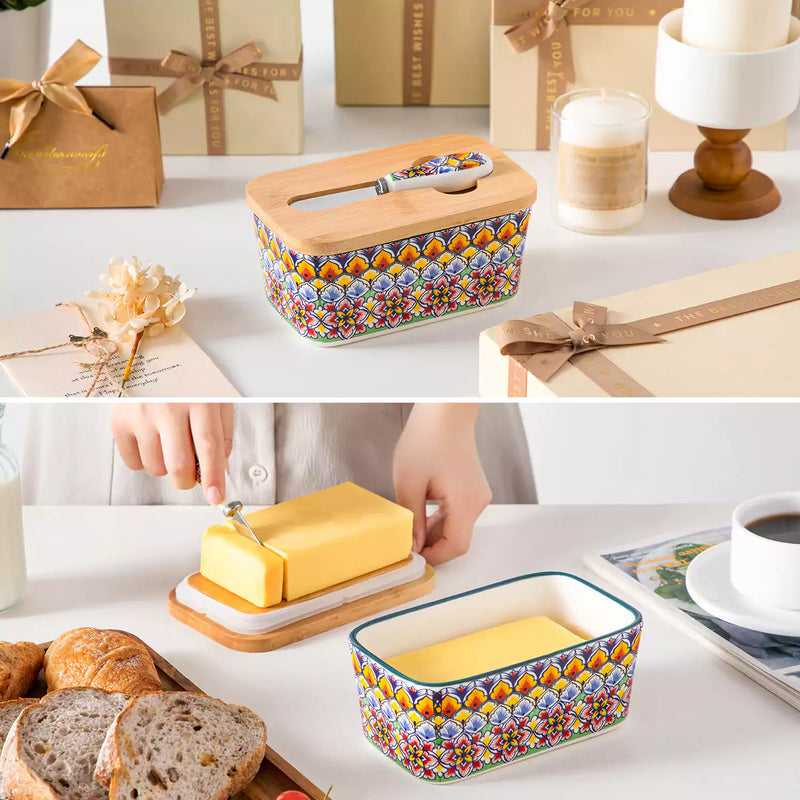 Simi Butter Dish with Lid - Image 5
