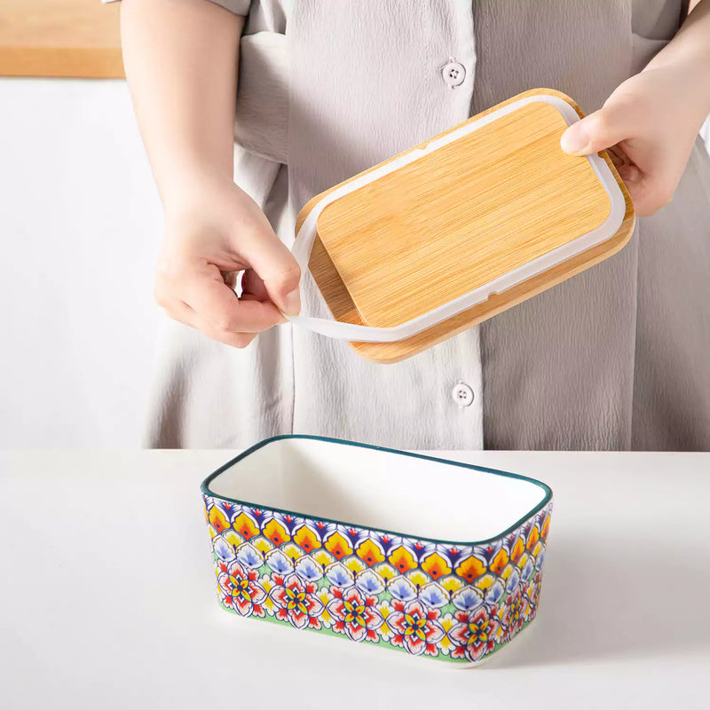 Simi Butter Dish with Lid - Image 4