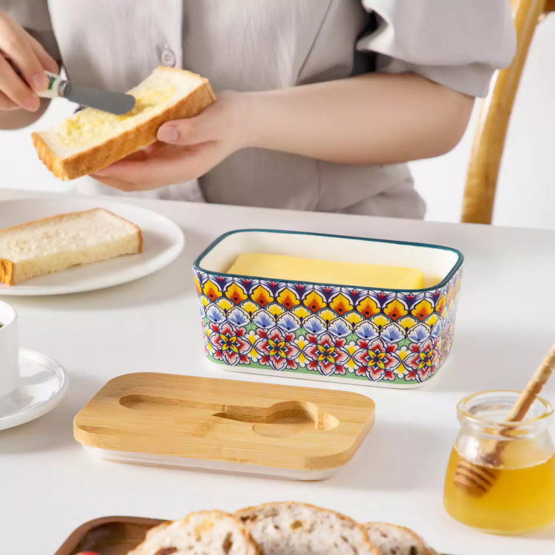 Simi Butter Dish with Lid - Image 3