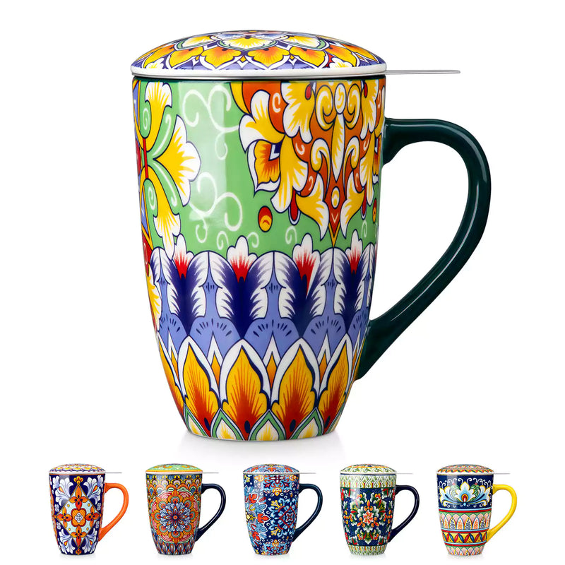 Simi Tea Mug with Infuser and Lid - Image 7